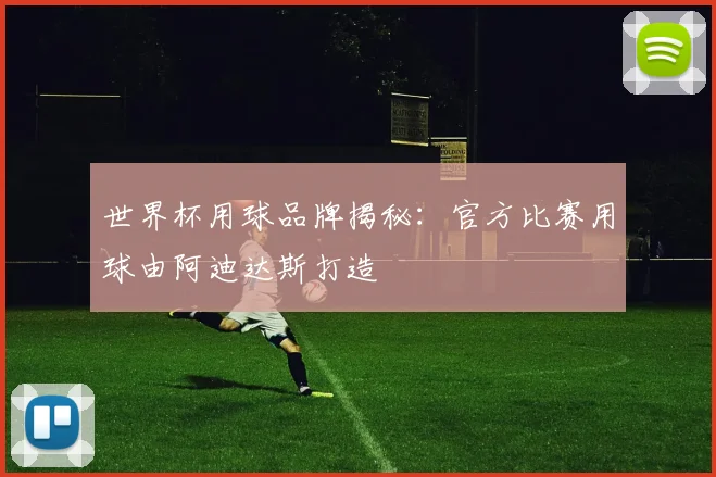 世界杯用球品牌揭秘：官方比赛用球由阿迪达斯打造